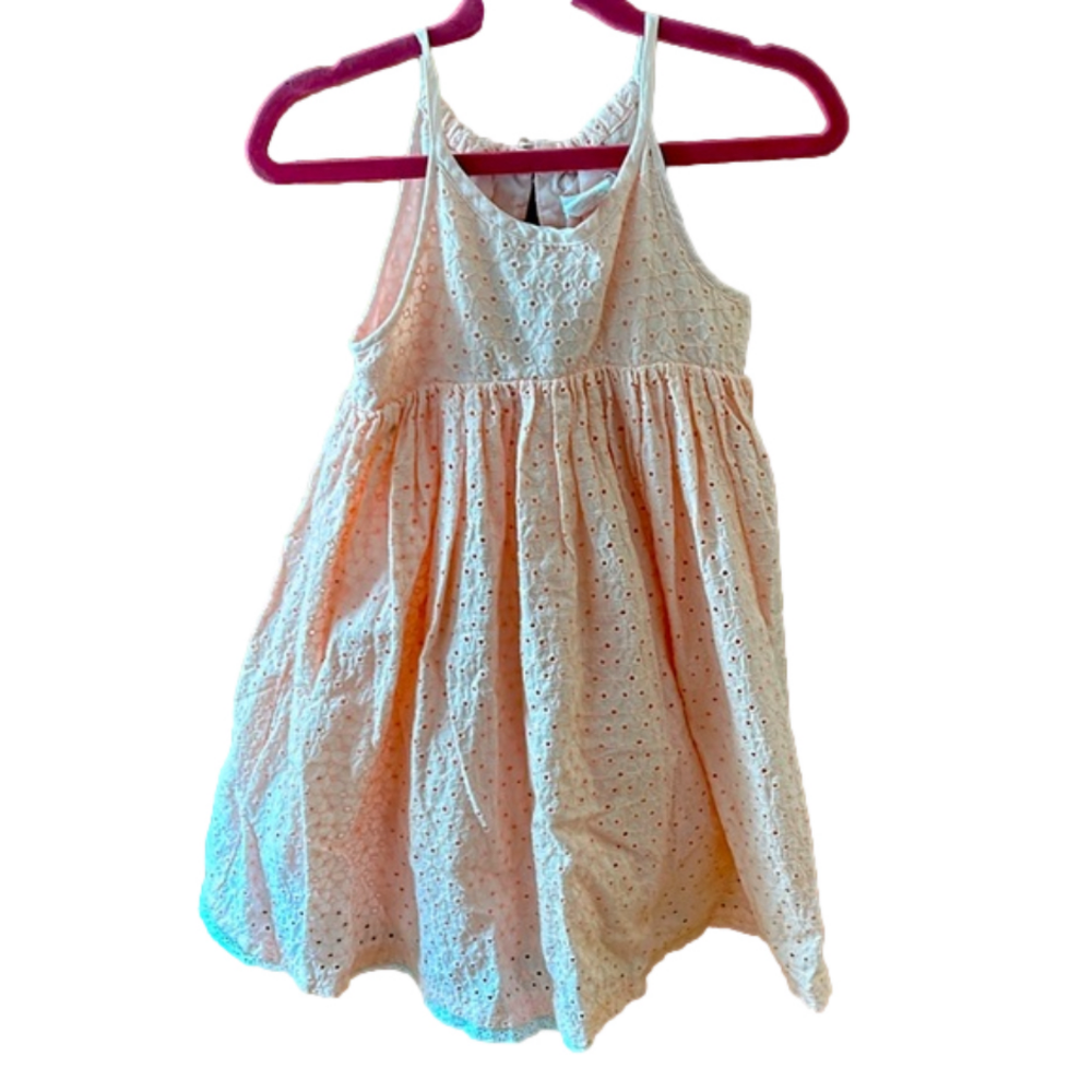Shabby Chis eyelet girls dress